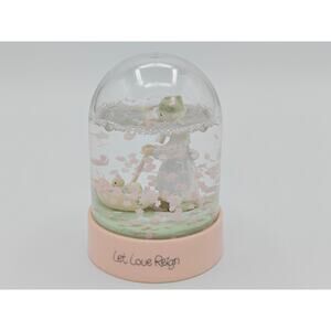 Precious Moments Let Love Reign Snow Globe Enesco Collectible
